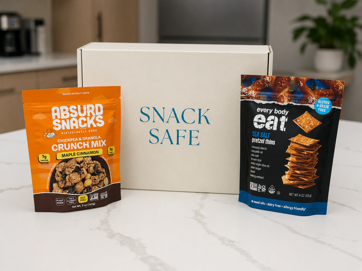 Inside the Snack Safe box